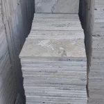 سنگ فرشی تراورتن ساختمانی، باغ و ساختمان